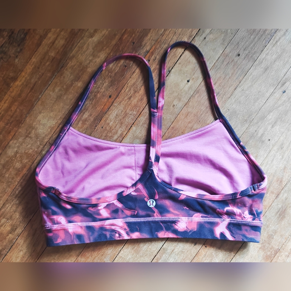 Lululemon Align Intensity Pink Blossom Multi Y Bra